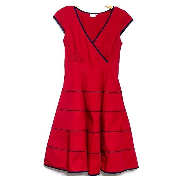v neck cotton dress